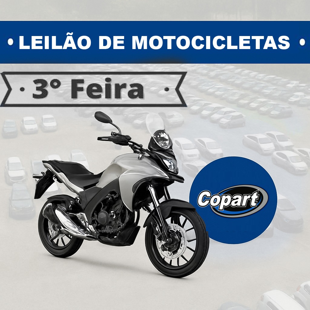 Leilão de Motos / Terça-Feira 20/05/2025